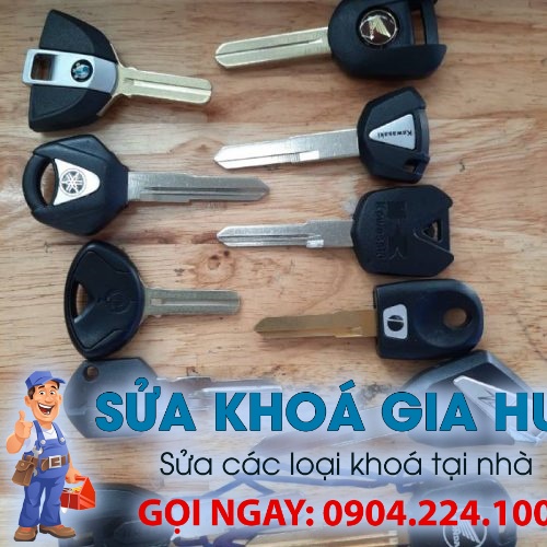 đánh chìa khoá xe máy tại nhà