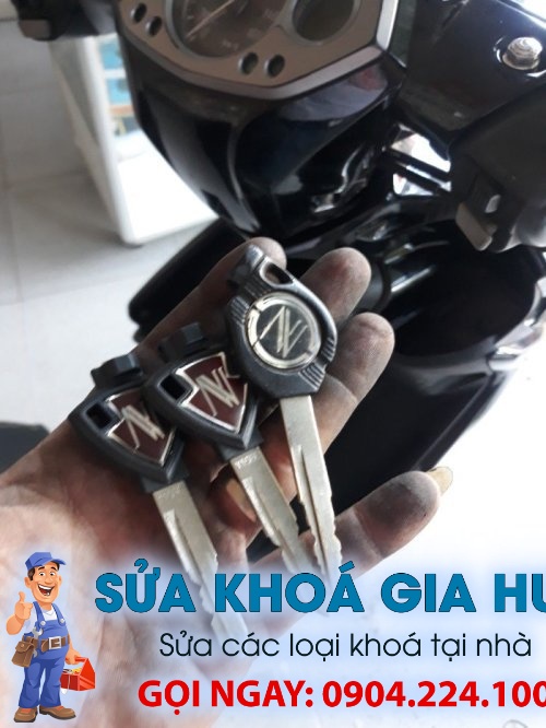 đánh chìa khoá xe máy tại nhà