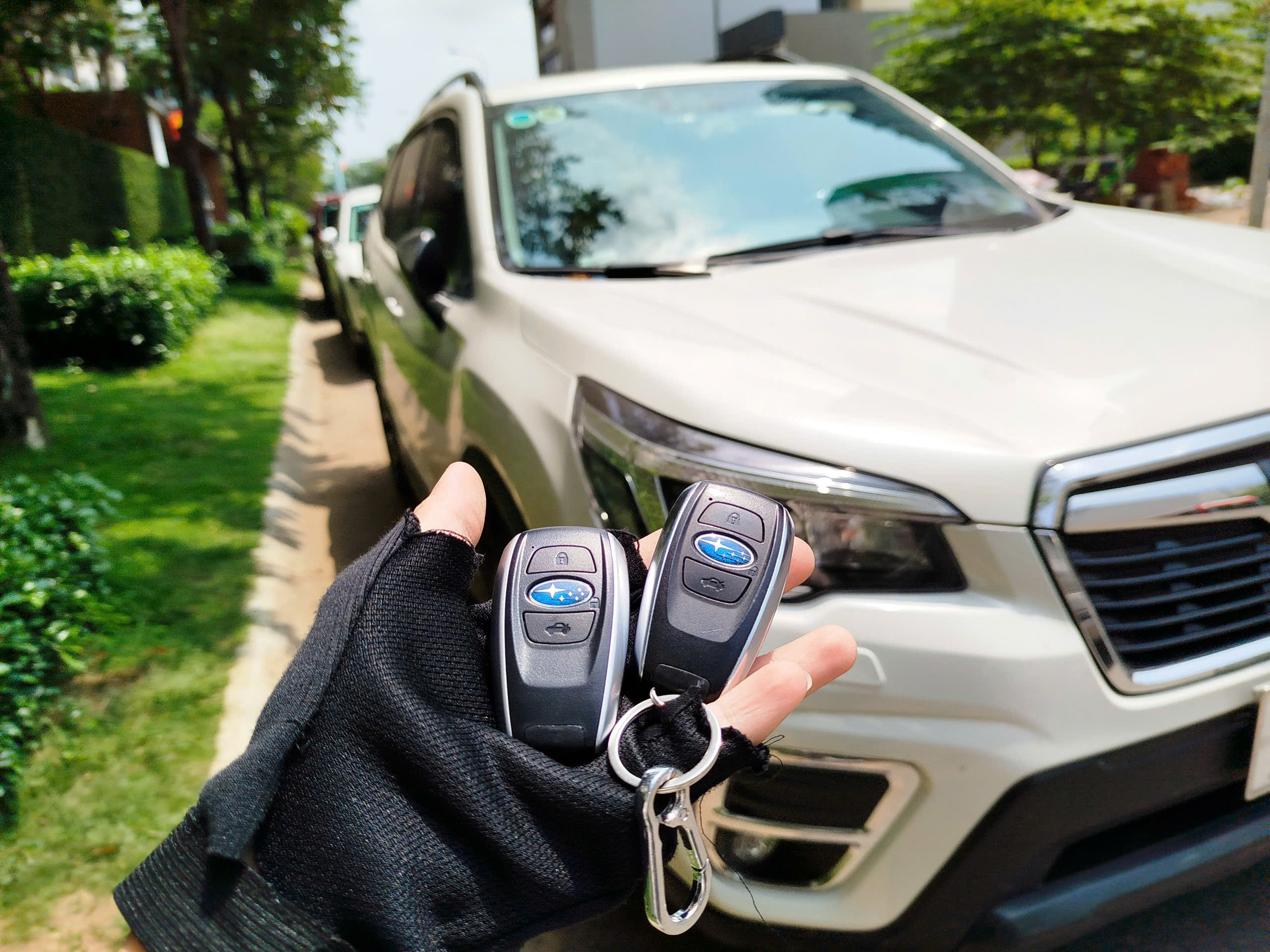 Làm chìa khoá xe subaru